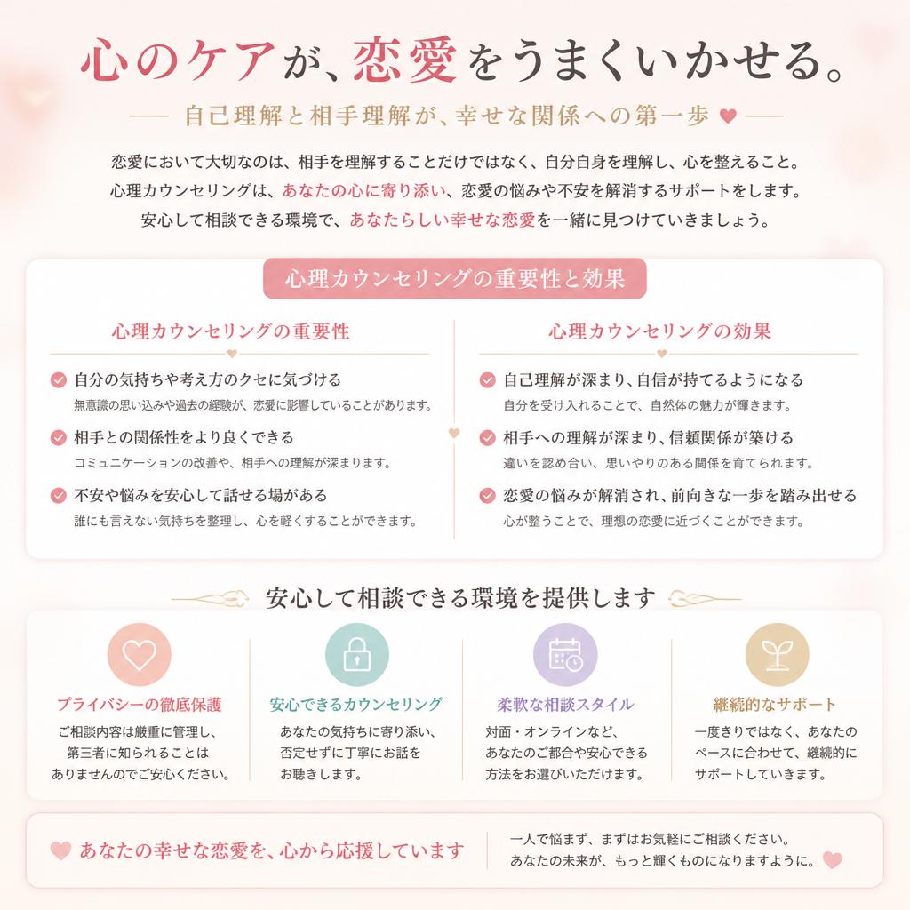 心理カウンセリングがもたらす変化