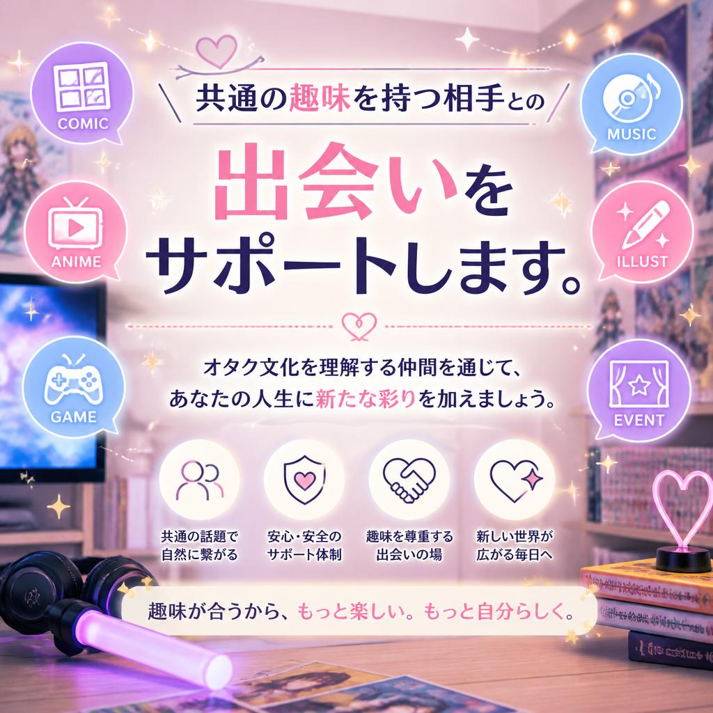 オタク友達との相性