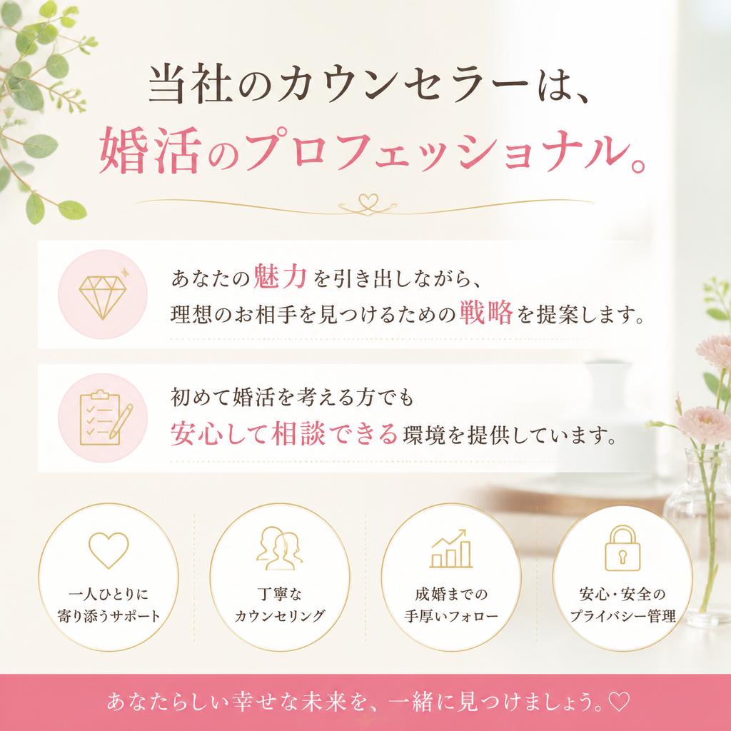 プロのカウンセラーによる個別サポート