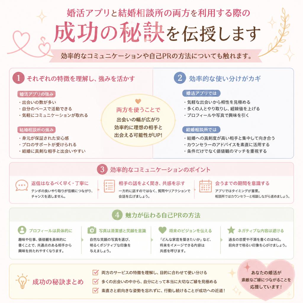 成功する婚活のためのポイント