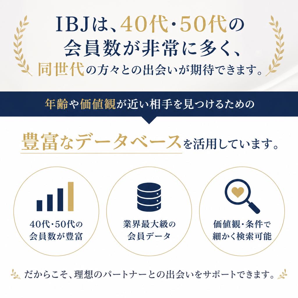 40代・50代の会員数の詳細