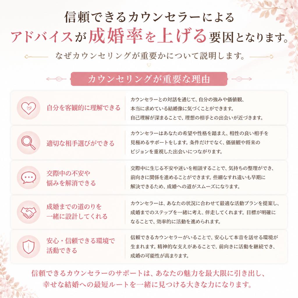 カウンセリングの重要性
