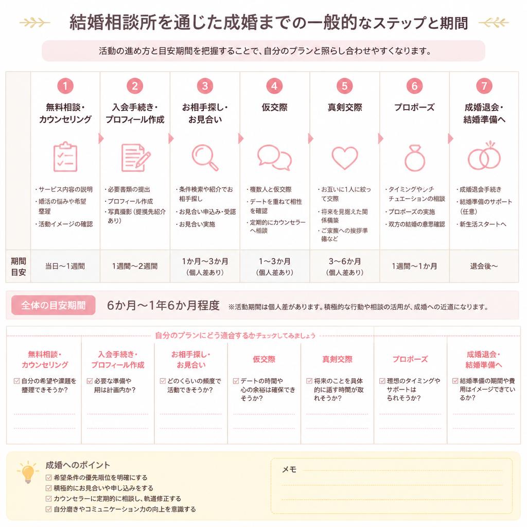 成婚への道のり