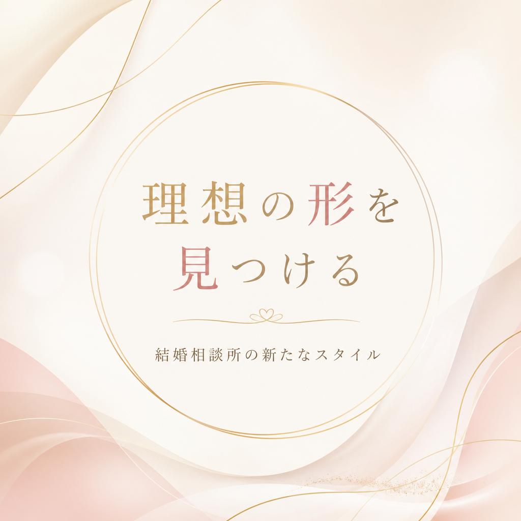 理想の形を見つける、結婚相談所の新たなスタイル