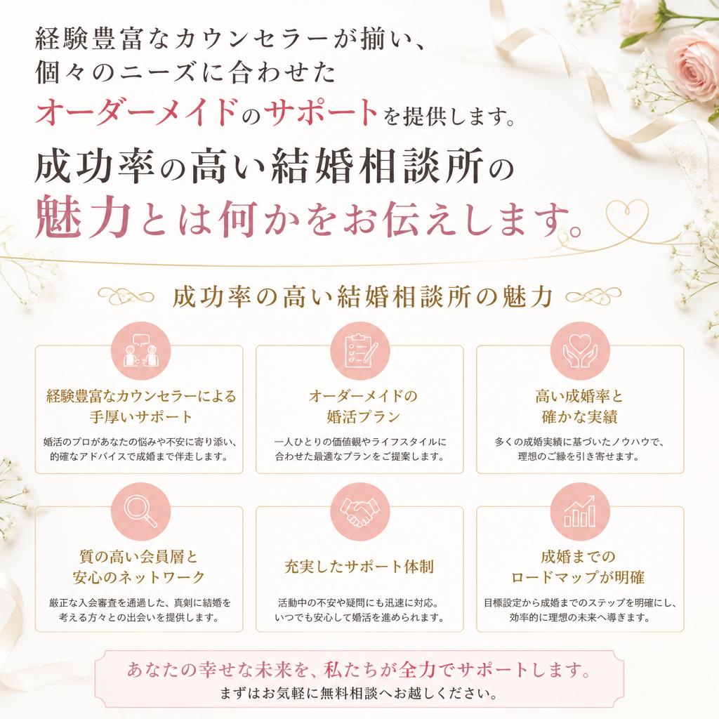 当相談所の特長