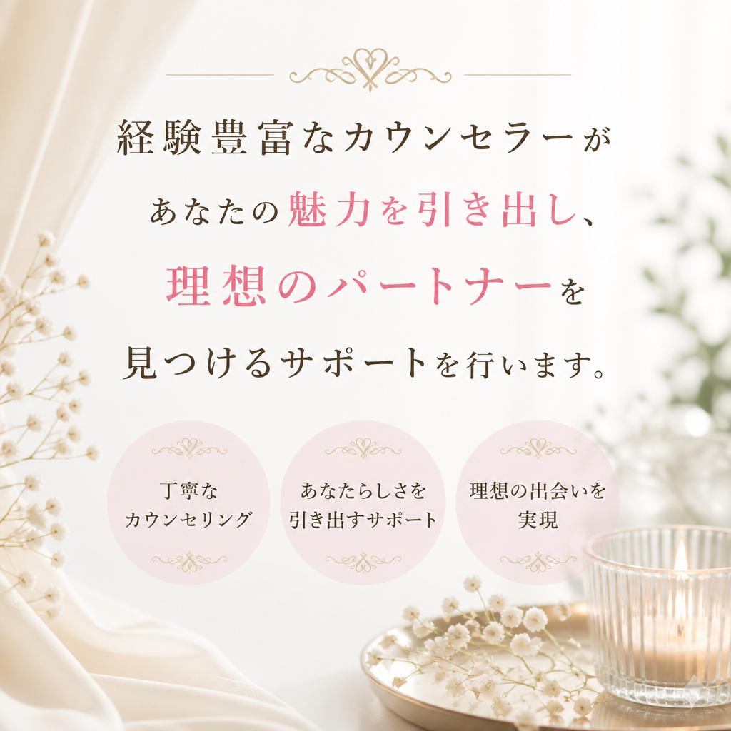 プロのカウンセラーがサポート