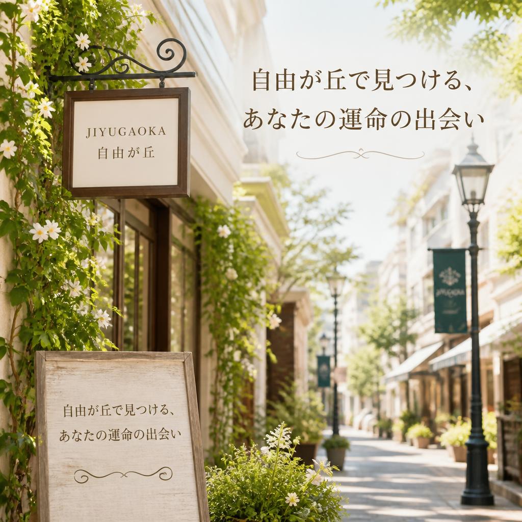 自由が丘で見つける、あなたの運命の出会い