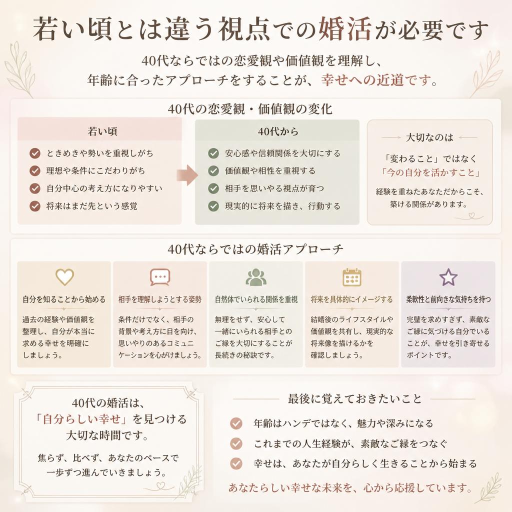 大人の婚活はどう変わる？
