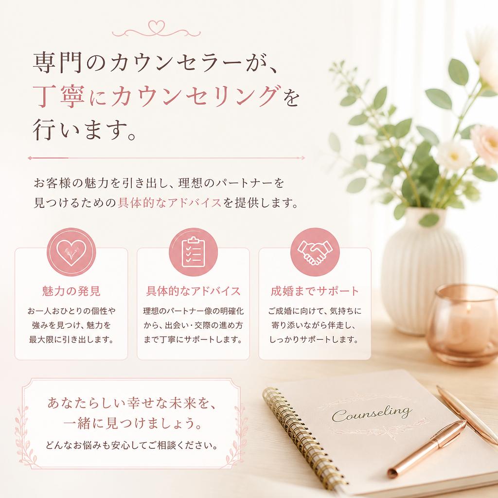 充実したカウンセリング